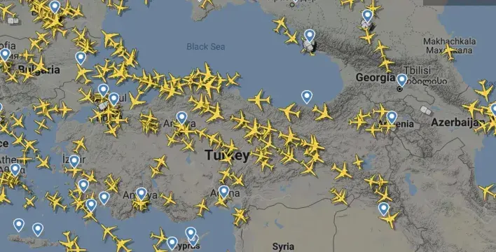 Flightradar24 Gökyüzündeki Tüm Uçakları Nasıl Canlı Gösteriyor?